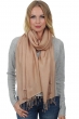 Cashmere & Silk accessories shawls platine constant creamy beige 201 cm x 71 cm